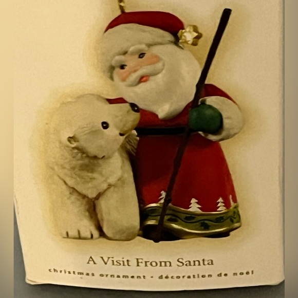 2009 Hallmark Keepsake Visit From Santa Ornament - Picture 3 of 9